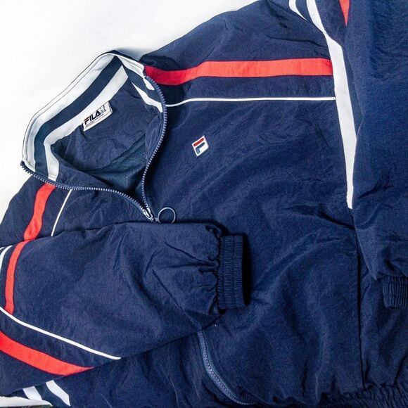 NWOT FILA Women’s Zip Track Jacket Windbreaker Sz M - Picture 5 of 11